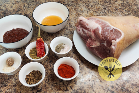 Свиная рулька в духовке