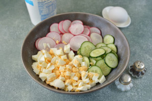 Салат из брокколи и редиса Салат из брокколи и редиса