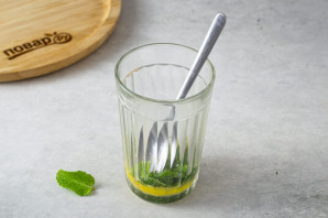 Коктейль с мятой