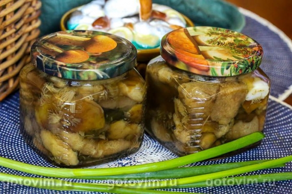 Польские грибы маринованные Польские грибы маринованные