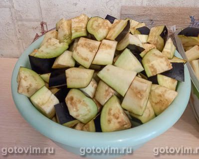 Соте из баклажанов на зиму