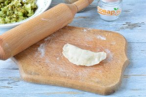 Пельмени с брокколи Пельмени с брокколи