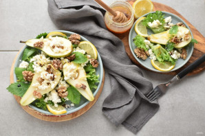 Салат с грушей