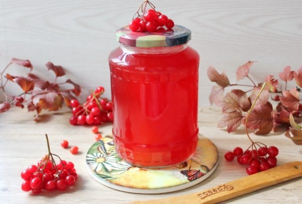 Компот из калины на зиму Компот из калины на зиму