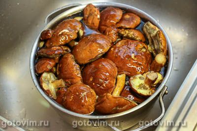 Польские грибы маринованные Польские грибы маринованные