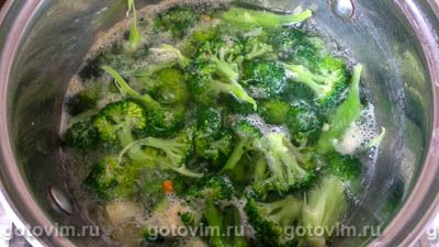 Крем-суп из брокколи с плавленым сырком Крем-суп из брокколи с плавленым сырком