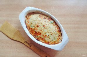 Куриное суфле с брокколи