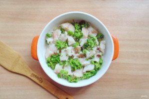 Судак с брокколи в духовке Судак с брокколи в духовке