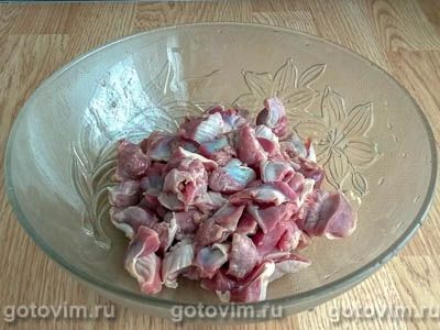 Суп-пюре с потрошками на курином бульоне
