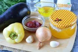 Баклажаны в кисло-сладком соусе на зиму