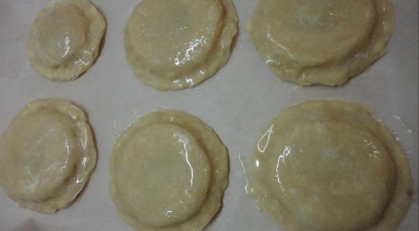 Песочные пирожные с яблоками, пошаговый рецепт с фото