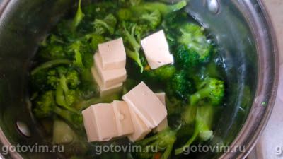 Крем-суп из брокколи с плавленым сырком Крем-суп из брокколи с плавленым сырком