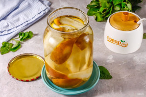 Компот из груши дички на зиму Компот из груши дички на зиму