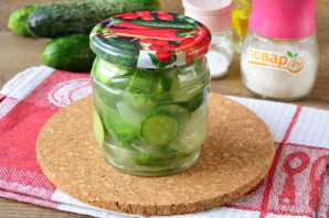 Огурцы "Нежинские" без стерилизации на зиму