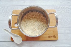 Жидкая овсянка на воде