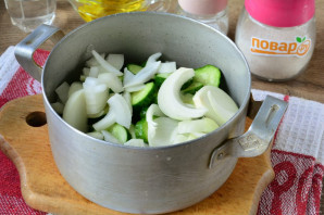 Огурцы "Нежинские" без стерилизации на зиму