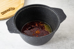 Клюквенный соус с вином