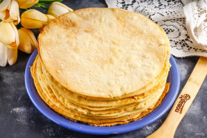 Торт "Наполеон" с грецкими орехами