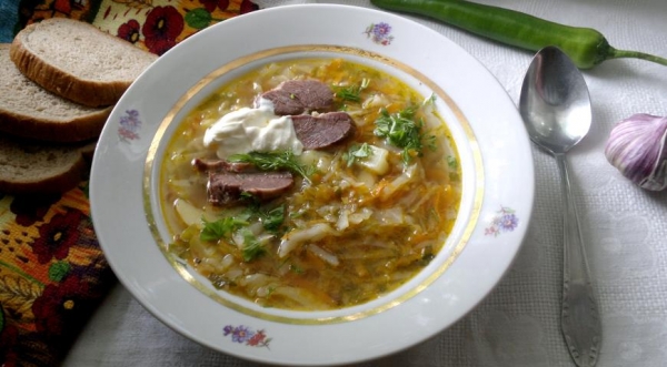 Щи с говядиной, пошаговый рецепт с фото