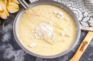 Блинный торт с карамелью