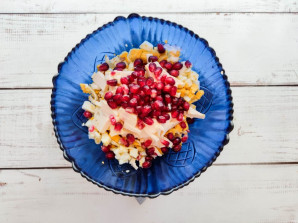 Салат "Мужской каприз" с гранатом