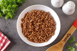 Гречневая каша с горохом