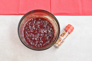 Клюквенный соус к мясу