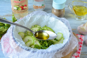 Быстрая засолка кабачков в пакете Быстрая засолка кабачков в пакете