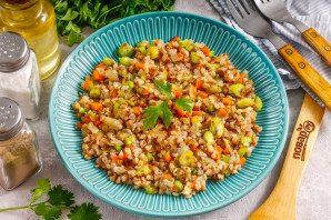 Гречка с сельдереем