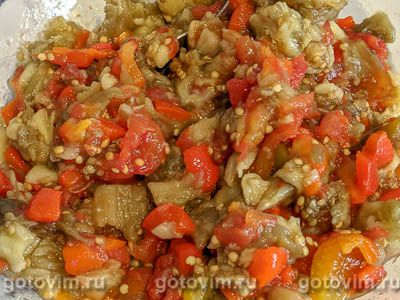 Овощное рагу с баклажанами на зиму (заморозка)