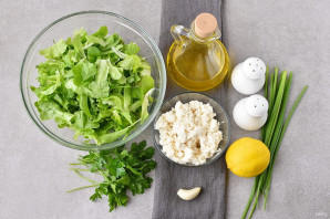 Салат из творога