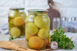 Рецепт маринованных зеленых помидоров