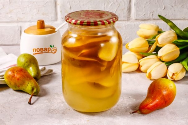 Компот из груши дички на зиму Компот из груши дички на зиму