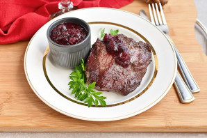 Клюквенный соус к мясу