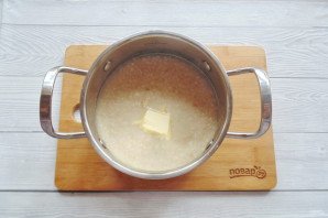 Жидкая овсянка на воде