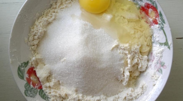 Тарт с творожно-сливочной начинкой и вишней, пошаговый рецепт с фото