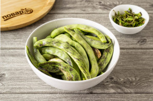 Малосольная стручковая фасоль