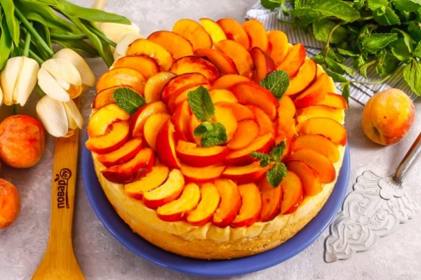 Муссовый торт "Персик" Муссовый торт "Персик"