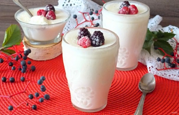 Суфле из кефира Суфле из кефира