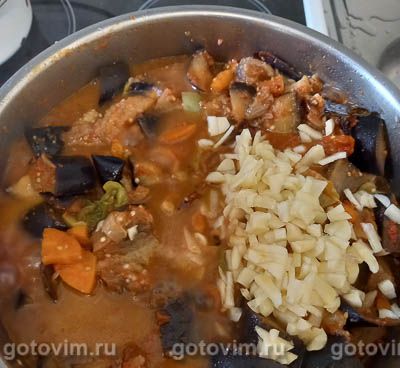Соте из баклажанов на зиму
