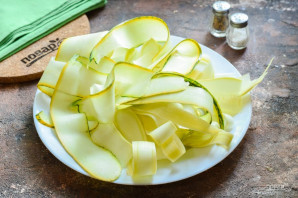 Лазанья из кабачков с рикоттой Лазанья из кабачков с рикоттой