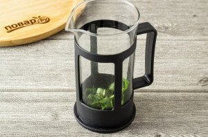 Кофе с базиликом