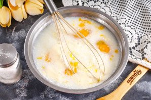 Блинный торт с карамелью