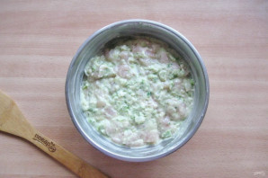 Куриные оладьи с брокколи