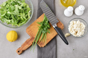 Салат из творога