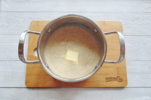 Жидкая овсянка на воде