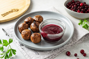 Клюквенный соус с вином