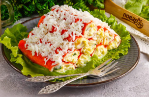 Салат "Зимняя избушка"