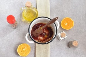 Утиные грудки под соусом Утиные грудки под соусом