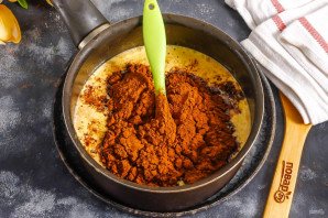 Шоколадный медовик